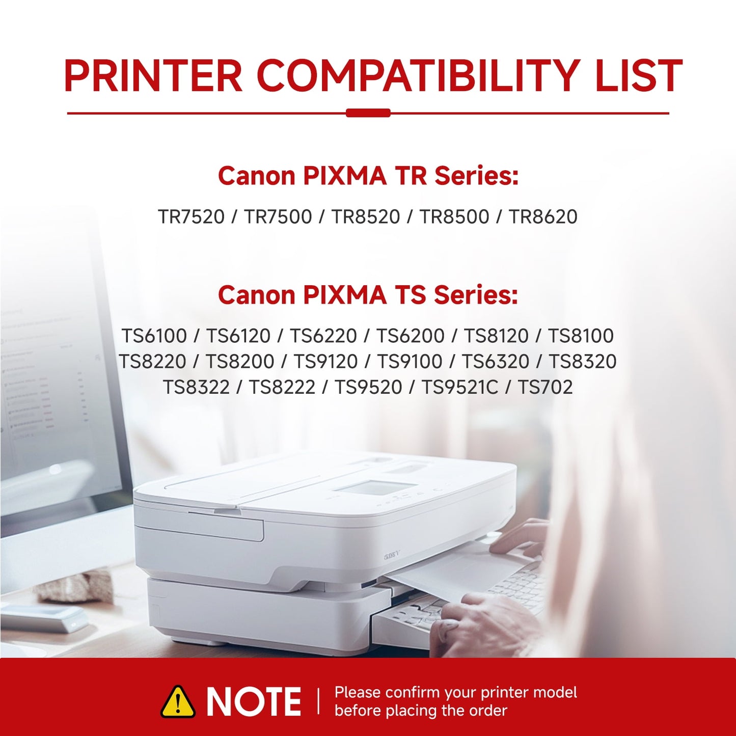 280XXL ink cartridge Compatible for Canon ink PGI-280XXL CLI-281XXL Ink Cartridges Compatible for with Pixma TS8300 TS6120 TR7520 TR8520 TS6120 TS6220 TS8120 TS8220 Printers(5-Pack)