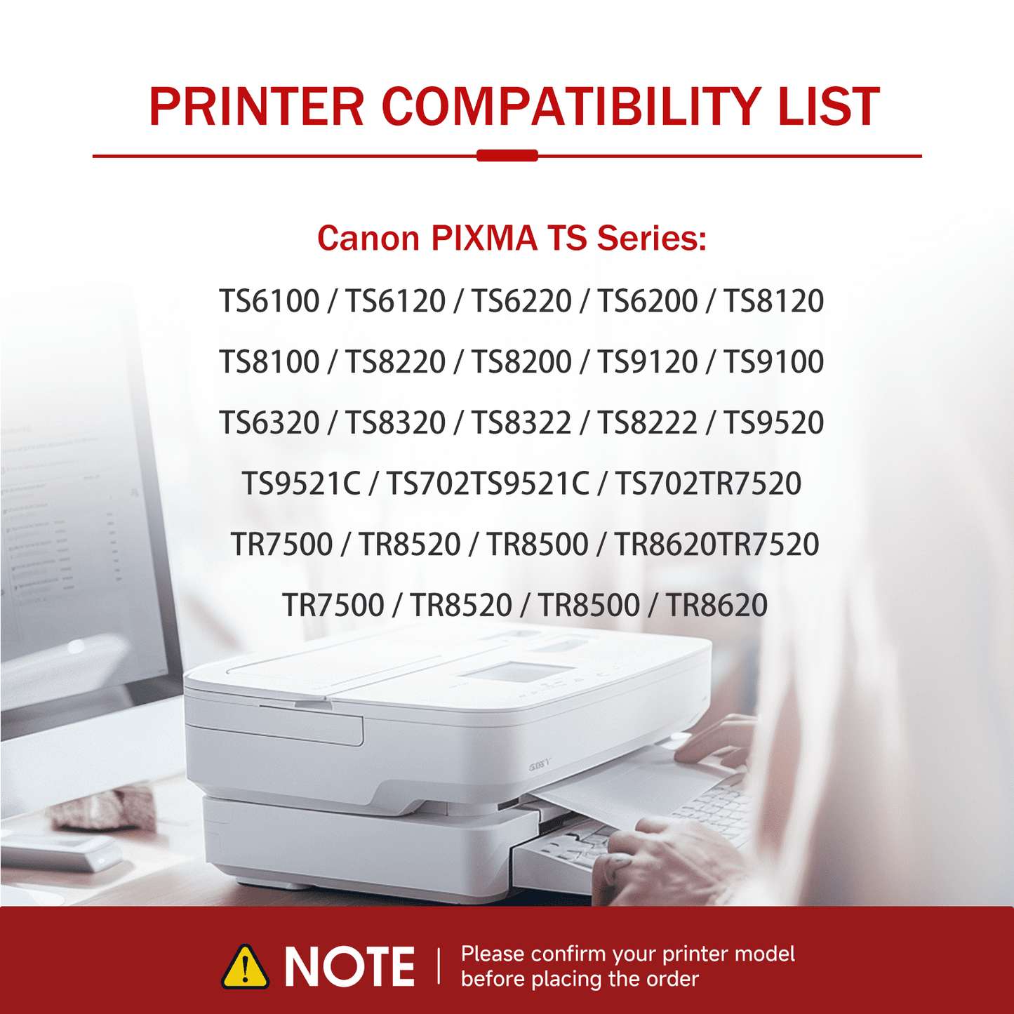 280 281XL ink cartridge Compatible for Canon PGI-280XXL CLI-281XXL Compatible with Pixma TS8300 TS6120 TR7520 TR8520 TS6120 TS6220 TS8120 TS8220 Printer ink(10-Pack)