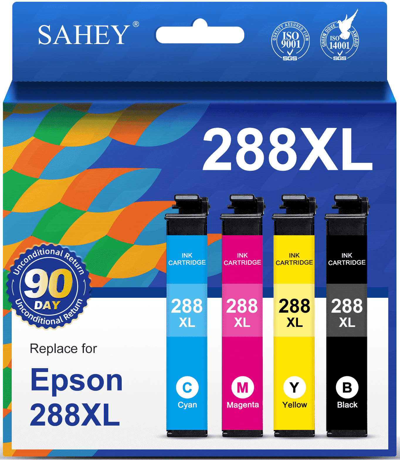 288xl ink Cartridge Compatible for Epson ink 288 288XL for Expression Home XP-440 XP-446 XP-330 XP-340 XP-430 Printer(4 Pack)