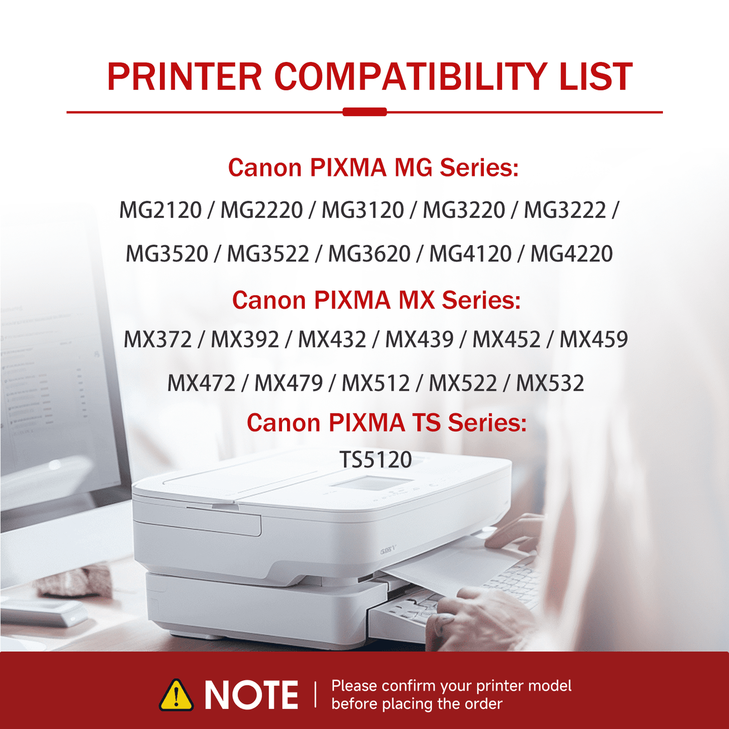 240XL Compatible for Canon 240XL Black Ink Cartridge for Pixma MG3620 TS5120 MG2120 MG3520 MX452 MX512 MX532 MX472 Printer (2 Pack)