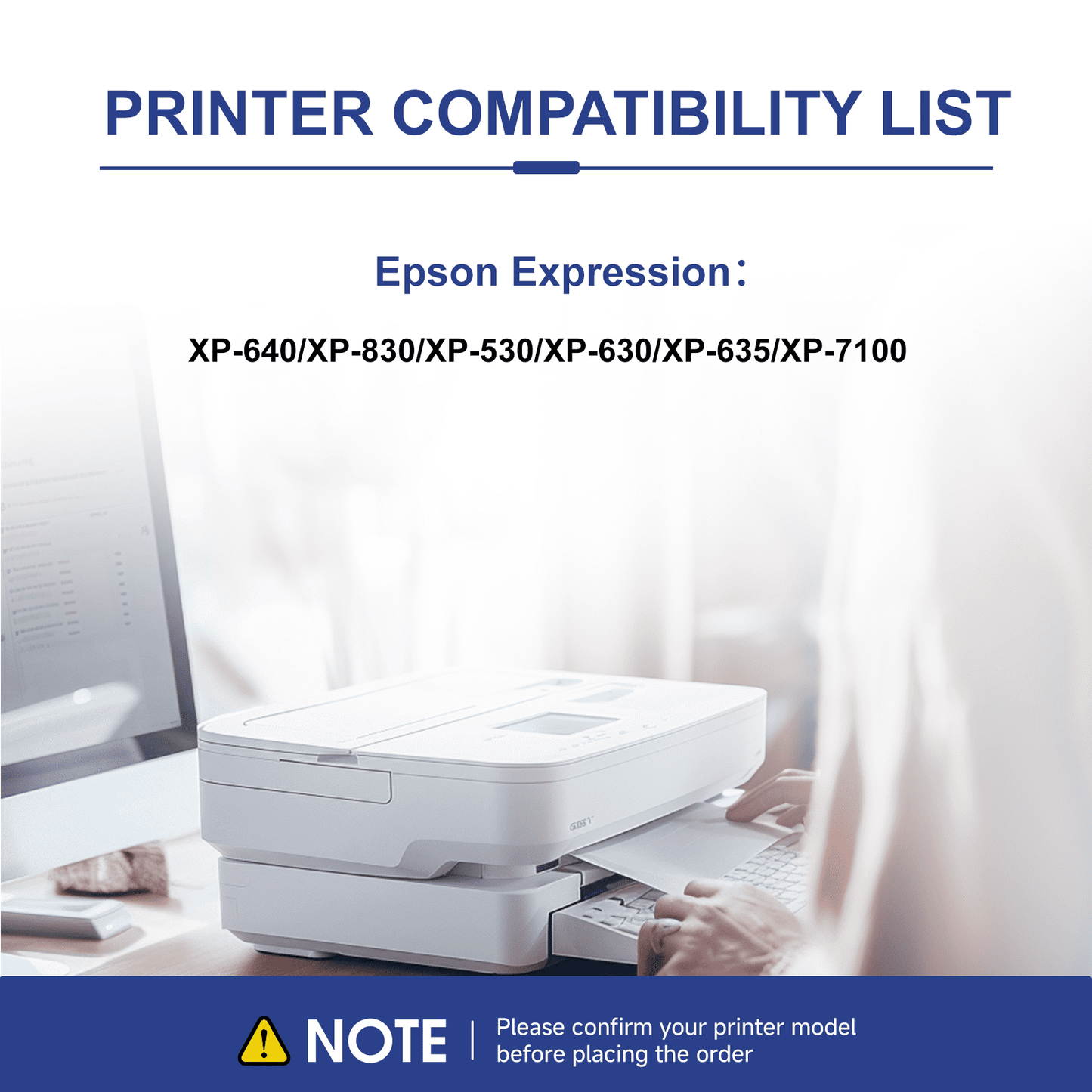 410XL Ink Cartridge Compatible for Epson 410XL for Expression XP-830 XP-640 XP-530 XP-630 XP-635 XP-7100, 2 Black