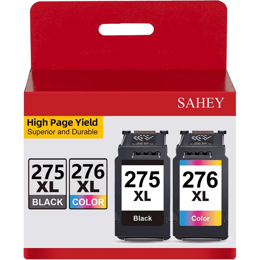 275xl Ink Cartridge for Canon ink 275 and 276 for 275  Printer ink High Yield for Canon Pixma TS3522 TS3520 TS3500 TR4722 TR4720 TR4700 Printer Black Color Combo Pack