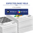 288XL Ink Cartridge for Epson ink 288 288XL to use with Expression Home XP-440 XP-446 XP-330 XP-340 XP-430 Printer(4 Pack,Black Cyan Magenta Yellow)