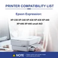 288XL Ink Cartridge for Epson ink 288 288XL to use with Expression Home XP-440 XP-446 XP-330 XP-340 XP-430 Printer(4 Pack,Black Cyan Magenta Yellow)