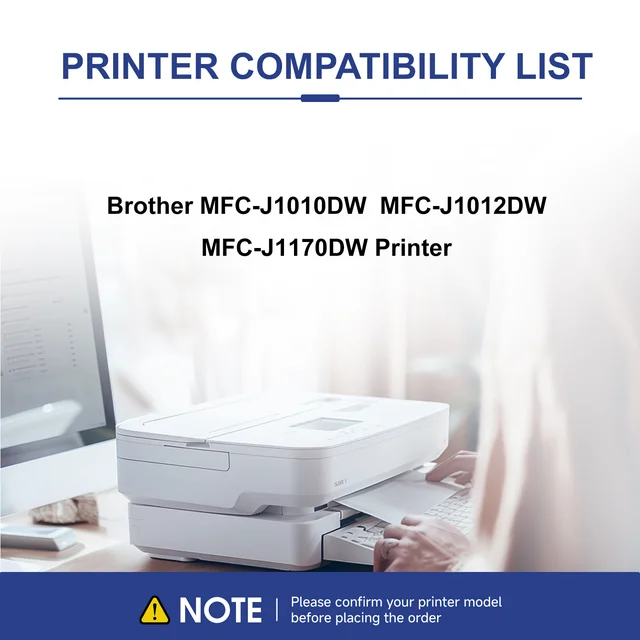 LC401XL Ink Cartridge for Brother LC401 LC401XL for Brother MFC-J1010DW MFC-J1012DW MFC-J1170DW Printer (Black, Cyan, Magenta, Yellow, 4 Pack)