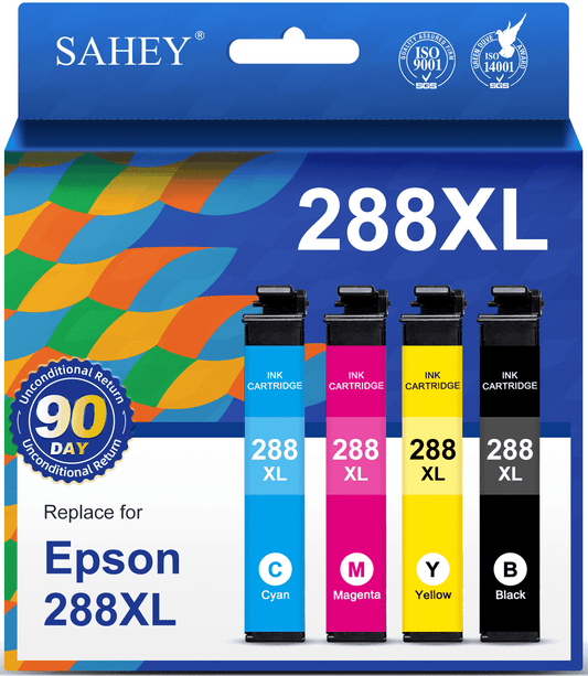 288xl ink Cartridge Compatible for Epson ink 288 288XL for Expression Home XP-440 XP-446 XP-330 XP-340 XP-430 Printer(4 Pack)