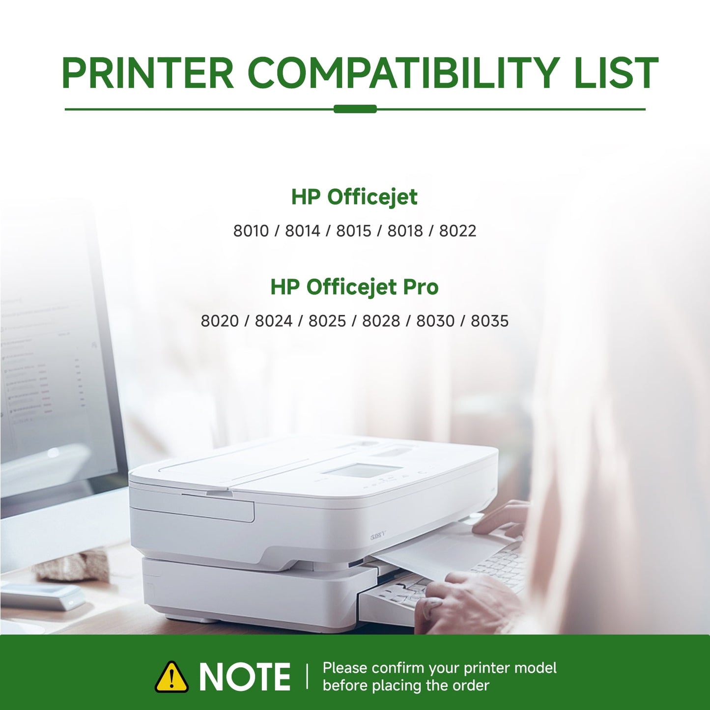 910 XL Ink Compatible for 910XL Ink Cartridges Combo Pack for Officejet Pro 8020 8025 8028 8030 Printer, 4 Pack